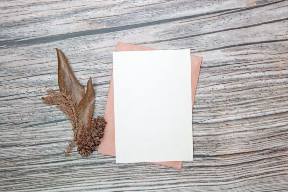 A5 Greeting Card with Autumn Themes: A Professional Touch for Your Creative Projects