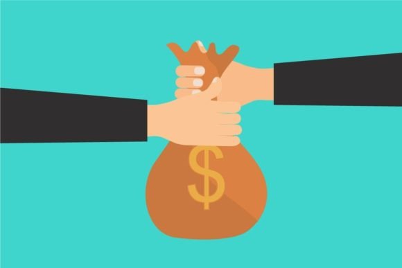 Giving Money Sack to a Businessman: A Symbol of Prosperity and Opportunity