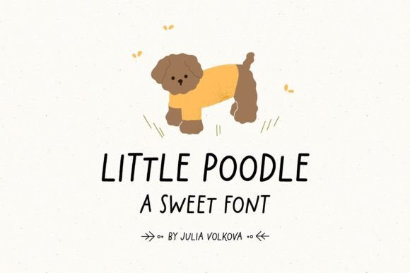 Little Poodle: A Playful and Stylish Font for Versatile Design Needs