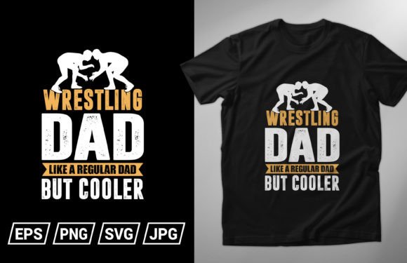 Wrestling Dad Like a Regular Dad T-Shirt: A Unique Blend of Humor and Style for Modern Parents