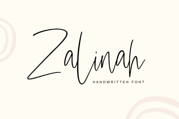Zalinah Font for Unique Design Projects